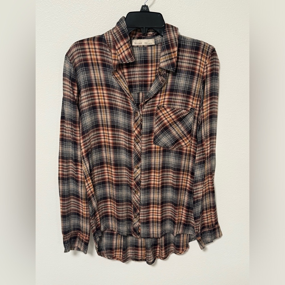 Plaid Button Down Shirt